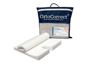 Подушка OrtoCorrect OrtoSit квадрат для сидения с уклоном (39*39*7/3)