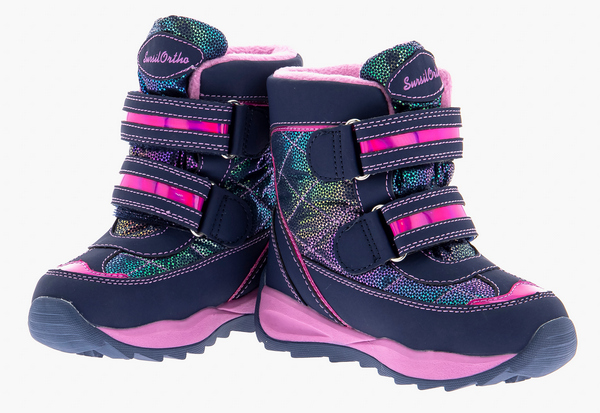 Ботинки ортопедические А45-186УП для девочек (зима)