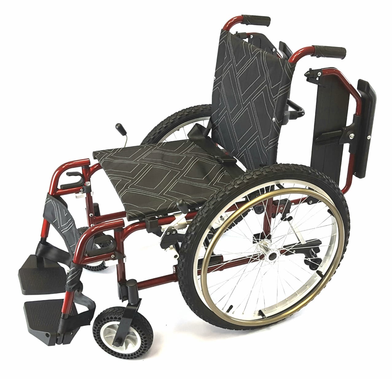 Кресло-коляска инвалидная с принадлежностями, LY-710