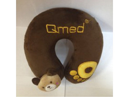 Подушка Qmed ортопедическая рогалик-игрушка 30×20×9 см
