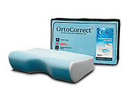 Подушка OrtoCorrect Termogel XL Plus ортопедическая  с эффектом памяти (58*38*12/14см)
