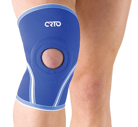 Бандаж на коленный сустав ORTO NKN209 с отверстием